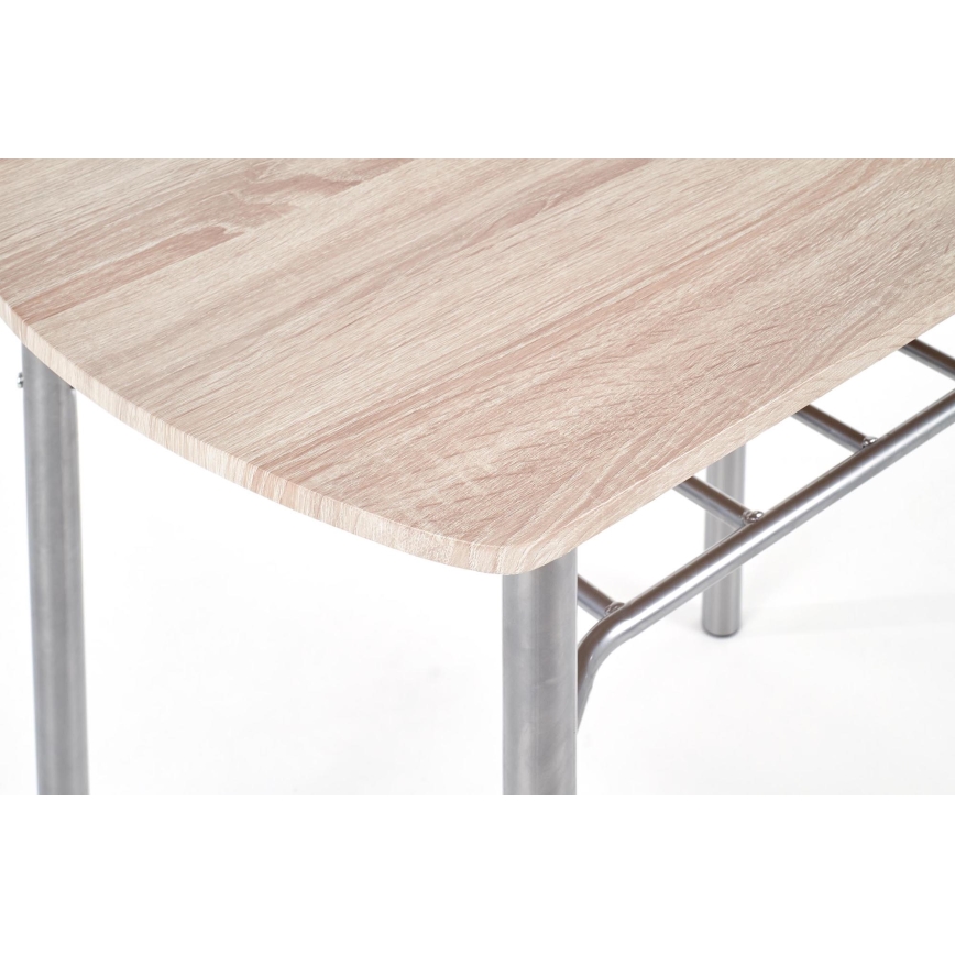 Balkon-Set LANCE 82x50 cm Metall/Sonoma-Eiche