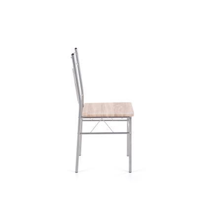 Balkon-Set LANCE 82x50 cm Metall/Sonoma-Eiche