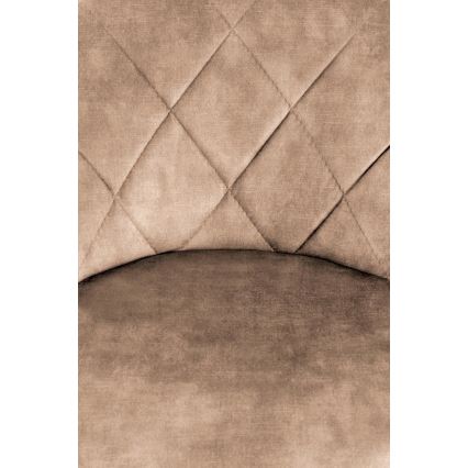 Barhocker 106x47 cm schwarz/braun