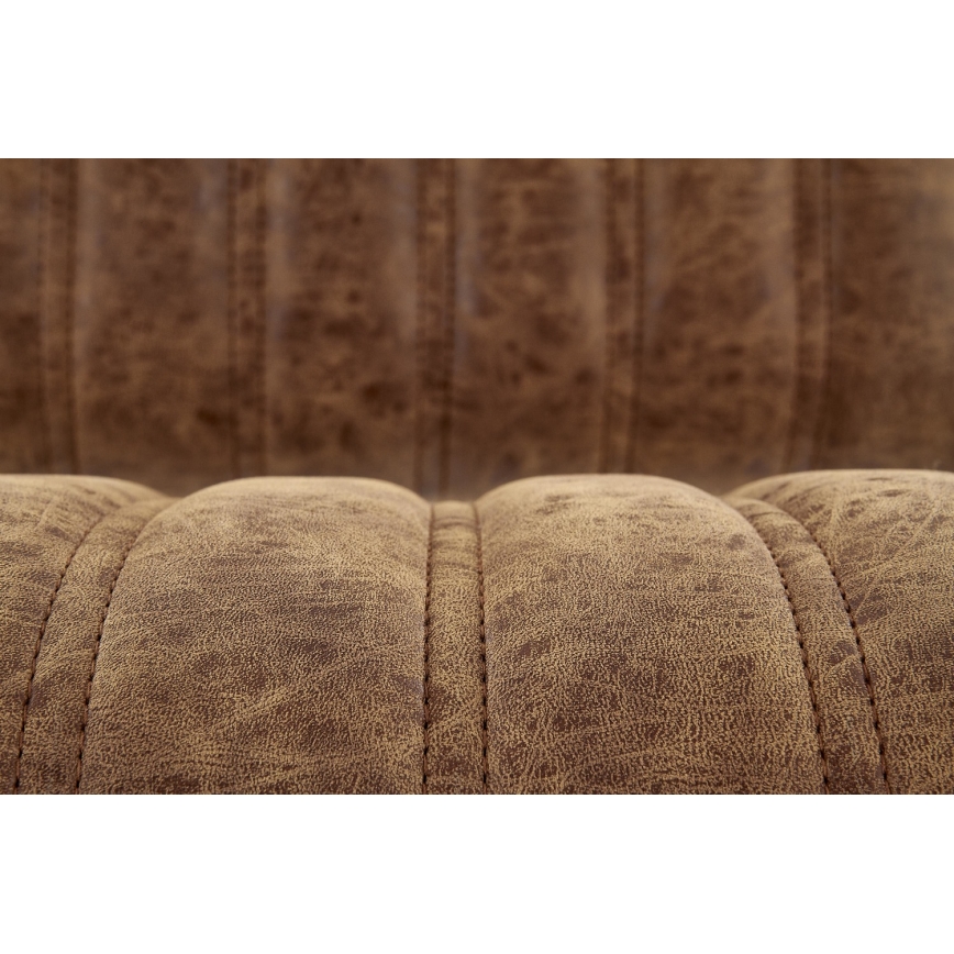 Barhocker 109x46 cm schwarz/braun
