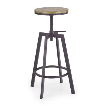 Barhocker 80x30 cm schwarz