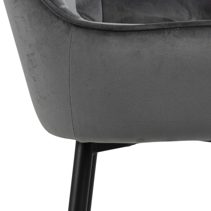 Barhocker AYLIN 1 Stk. dunkelgrau