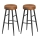 Barhocker LIOR braun/schwarz