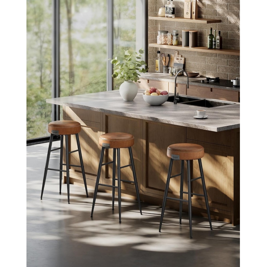 Barhocker LIOR braun/schwarz