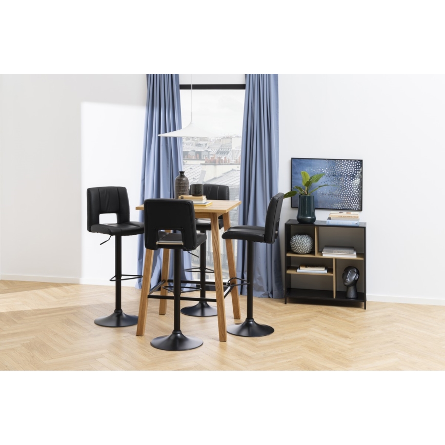 Barhocker SERENA 1 Stk. schwarz