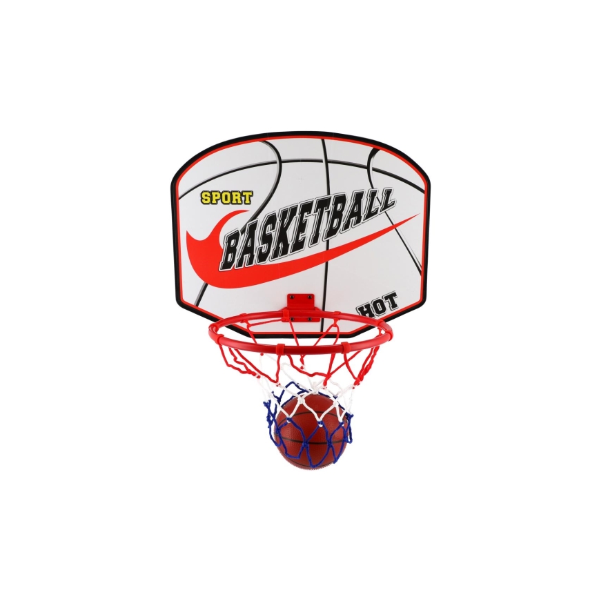 Basketballkorb mit Ball