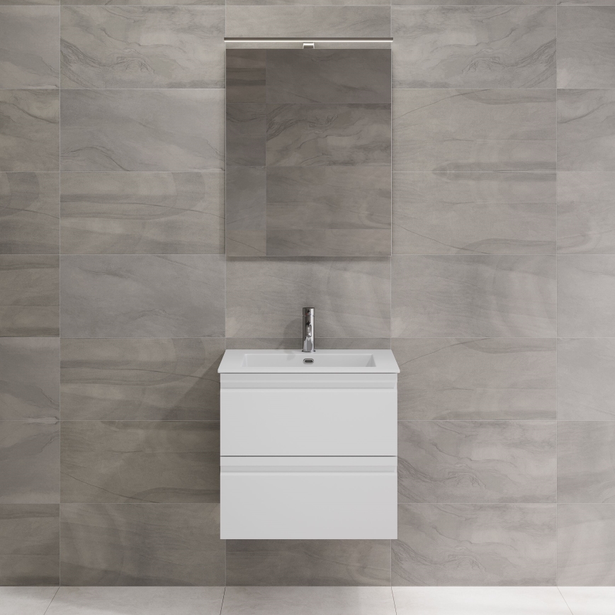 BATH DELUXE 01-060-01-58-00 - Badezimmerspiegel NORDBORG 60x75 cm