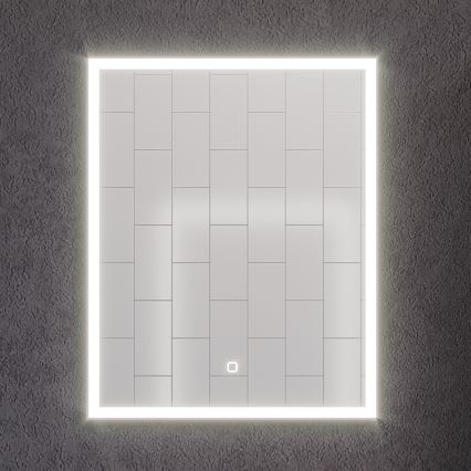 BATH DELUXE 01-060-07-58-00 - LED-Badezimmerspiegel mit Hintergrundbeleuchtung FORNAES LED/14,3W/230V IP44