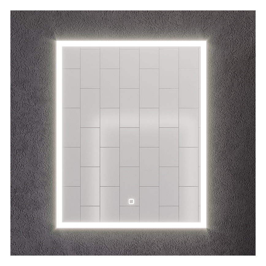 BATH DELUXE 01-060-07-58-00 - LED-Badezimmerspiegel mit Hintergrundbeleuchtung FORNAES LED/14,3W/230V IP44