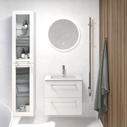 BATH DELUXE 01-060-08-58-00 - LED-Badezimmerspiegel mit Hintergrundbeleuchtung FORNAES LED/10,1W/230V IP44