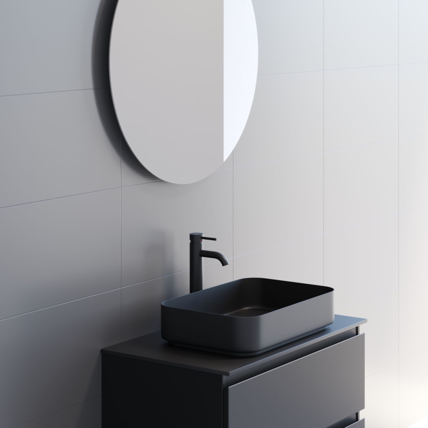BATH DELUXE 01-080-00-58-00 - Badezimmerspiegel NORDBORG d 80 cm