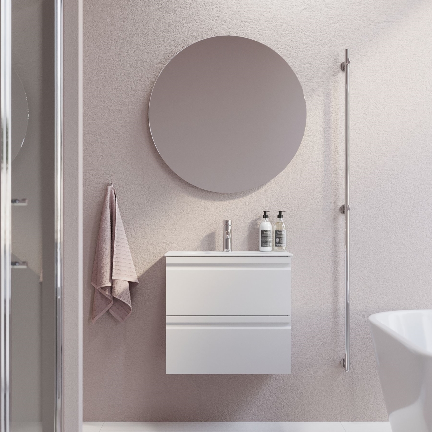 BATH DELUXE 01-080-00-58-00 - Badezimmerspiegel NORDBORG d 80 cm