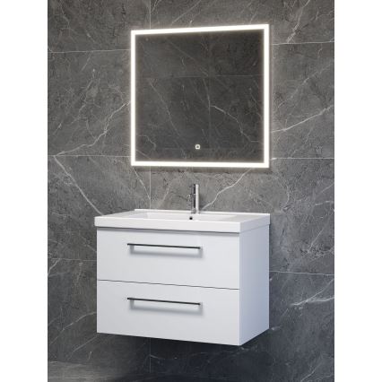 BATH DELUXE 01-080-07-58-00 - LED-Badezimmerspiegel mit Hintergrundbeleuchtung FORNAES LED/15,6W/230V IP44
