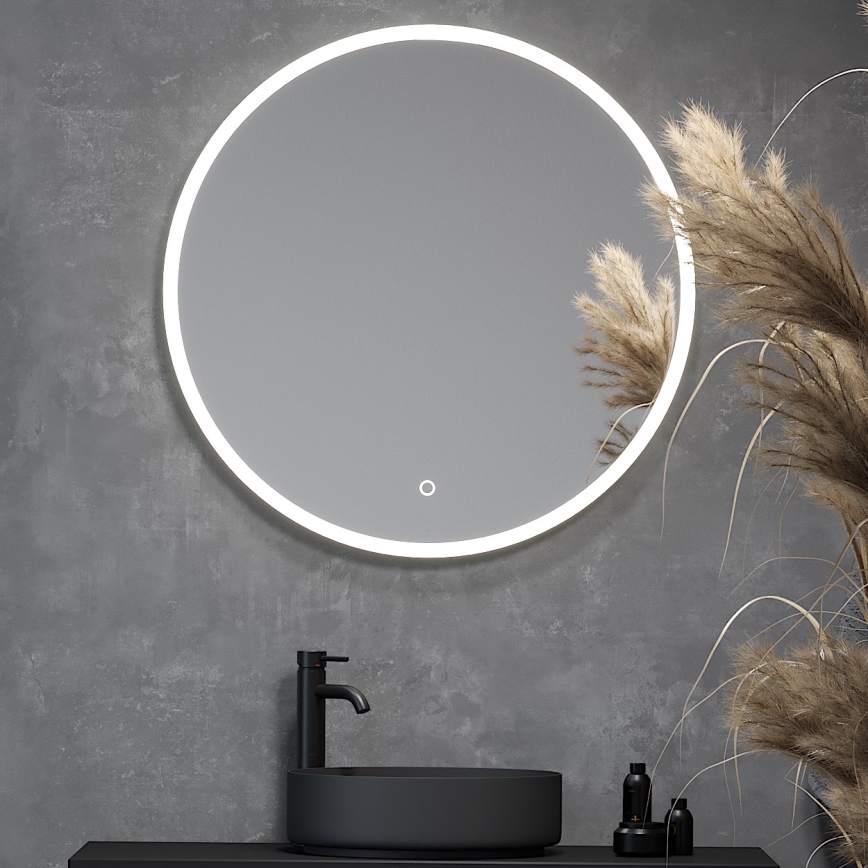 BATH DELUXE 01-080-08-58-00 - LED-Badezimmerspiegel mit Hintergrundbeleuchtung FORNAES LED/13,8W/230V IP44