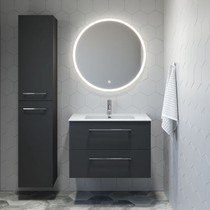 BATH DELUXE 01-080-08-58-00 - LED-Badezimmerspiegel mit Hintergrundbeleuchtung FORNAES LED/13,8W/230V IP44