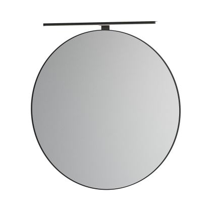 BATH DELUXE 01-080-09-02-00 - Badezimmerspiegel BORGSTED d 80 cm schwarz