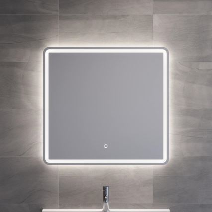 BATH DELUXE 01-080-51-58-00 - LED-Badezimmerspiegel mit Hintergrundbeleuchtung TARS LED/27,2W/230V IP44