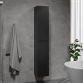 BATH DELUXE 04-030-63-02-01 - Badezimmerschrank KENWOOD 186 cm matt schwarz