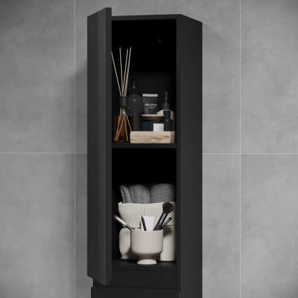 BATH DELUXE 04-030-63-02-01 - Badezimmerschrank KENWOOD 186 cm matt schwarz