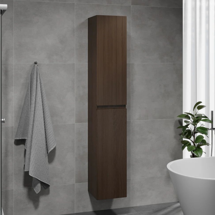 BATH DELUXE 04-030-64-84-01 - Badezimmerschrank KENWOOD 186 cm Walnuss
