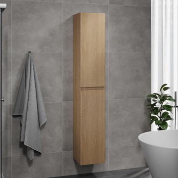 BATH DELUXE 04-030-64-86-01 - Badezimmerschrank KENWOOD 186 cm Eiche