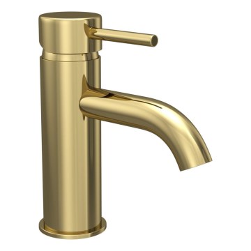 BATH DELUXE 28-005-01-64-04 - Waschbeckenarmatur DRAGOR 15,6 cm glänzendes Messing