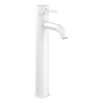 BATH DELUXE 28-005-02-01-00 - Waschbeckenarmatur DRAGOR 29 cm mattweiß