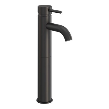 BATH DELUXE 28-005-02-02-00 - Waschbeckenarmatur DRAGOR 29 cm matt schwarz