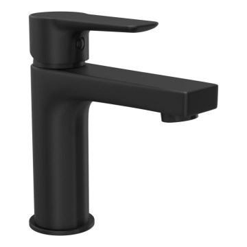 BATH DELUXE 28-005-04-02-04 - Waschbeckenarmatur NAESBY 15,9 cm matt schwarz