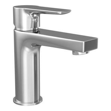 BATH DELUXE 28-005-04-60-04 - Waschbeckenarmatur NAESBY 15,9 cm glänzendes Chrom
