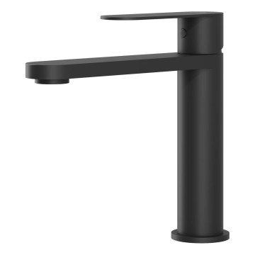 BATH DELUXE 28-017-02-02-02 - Waschbeckenarmatur TARNBY 17,3 cm matt schwarz