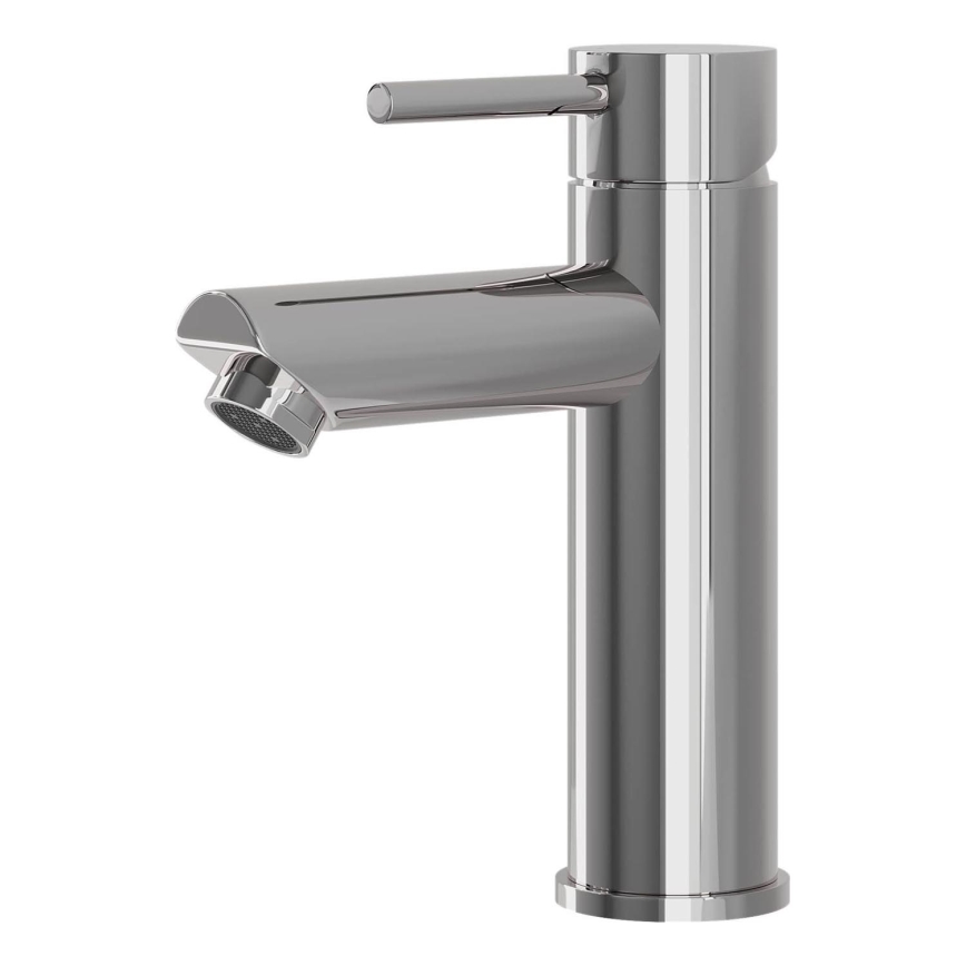 BATH DELUXE 28-017-03-83-02 - Waschbeckenarmatur RINGSTED 17,8 cm glänzendes Chrom