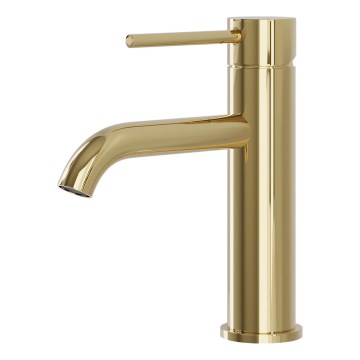 BATH DELUXE 28-018-01-64-02 - Waschbeckenarmatur SOVANG 18,3 cm glänzendes Messing