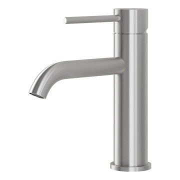 BATH DELUXE 28-018-01-71-02 - Waschbeckenarmatur SOVANG 18,3 cm gebürsteter Edelstahl