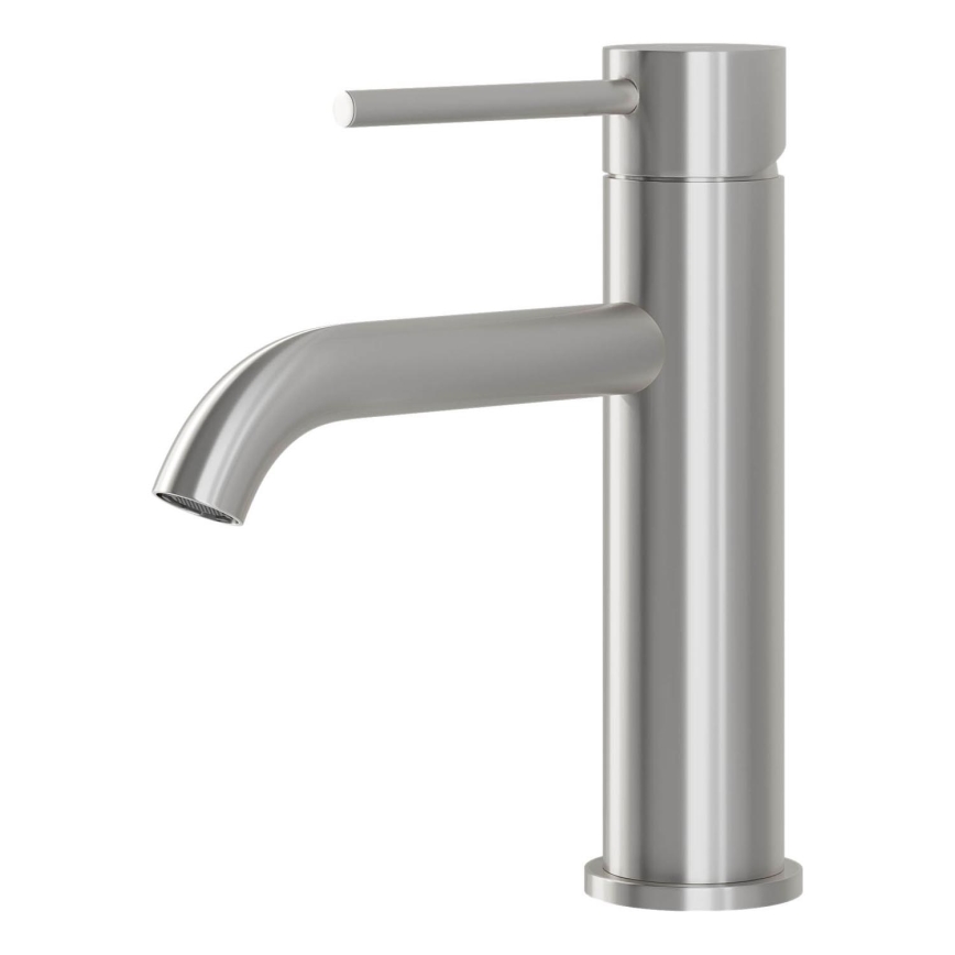 BATH DELUXE 28-018-01-71-02 - Waschbeckenarmatur SOVANG 18,3 cm gebürsteter Edelstahl
