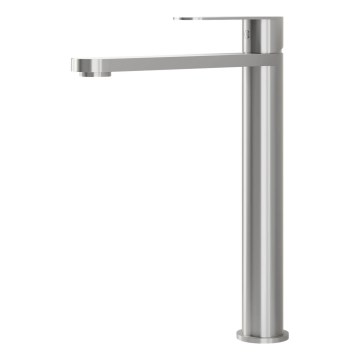 BATH DELUXE 28-027-02-71-02 - Waschbeckenarmatur TARNBY 27,3 cm gebürsteter Edelstahl