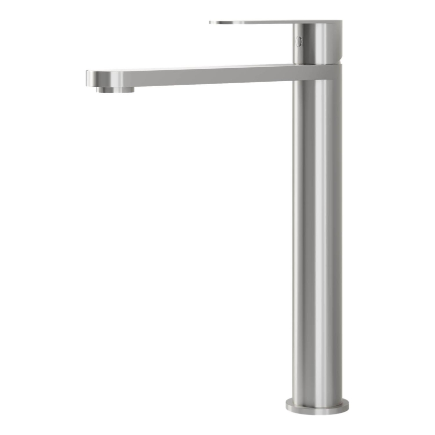 BATH DELUXE 28-027-02-71-02 - Waschbeckenarmatur TARNBY 27,3 cm gebürsteter Edelstahl