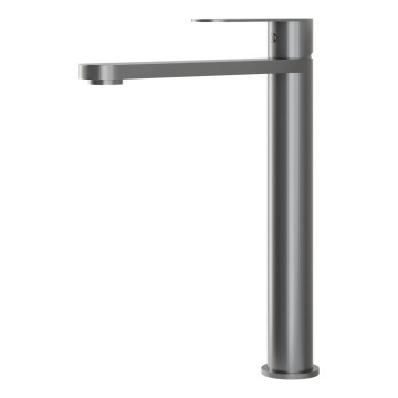 BATH DELUXE 28-027-02-73-02 - Waschbeckenarmatur TARNBY 27,3 cm pudriges Grau