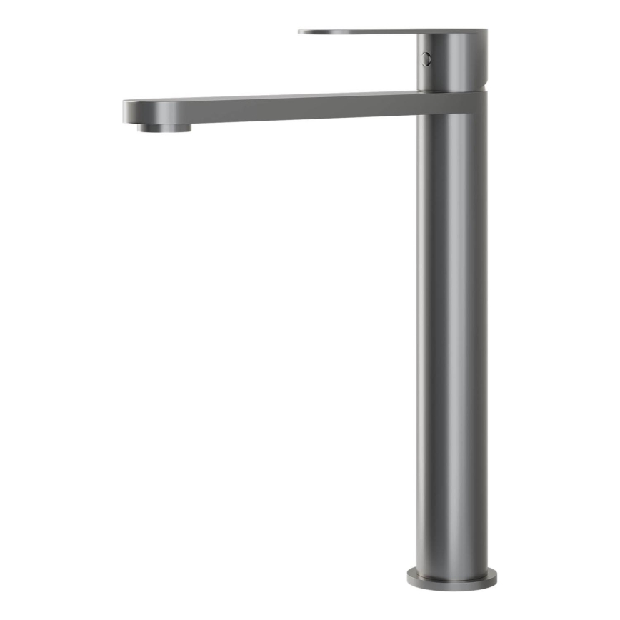 BATH DELUXE 28-027-02-73-02 - Waschbeckenarmatur TARNBY 27,3 cm pudriges Grau