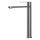 BATH DELUXE 28-027-02-73-02 - Waschbeckenarmatur TARNBY 27,3 cm pudriges Grau