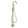 BATH DELUXE 28-114-01-64-00 - Freistehendes Badewannen-Set mit Armatur DRAGOR 116 cm glänzend Messing