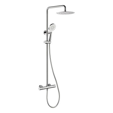 BATH DELUXE 31-120-05-60-00 - Duschset mit Thermostatarmatur DRAGOR in glänzendem Chrom