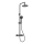BATH DELUXE 31-130-41-02-02 - Duschset mit Armatur HOUSTON matt schwarz