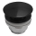 BATH DELUXE 33-004-05-02-04 - Ablaufgarnitur RODBY d 6,6 cm schwarz