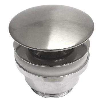 BATH DELUXE 33-004-05-60-04 - Ablaufgarnitur RODBY d 6,6 cm glänzendes Chrom