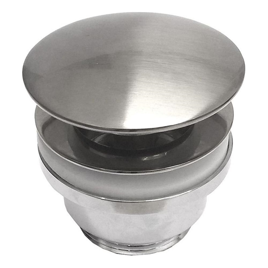 BATH DELUXE 33-004-05-60-04 - Ablaufgarnitur RODBY d 6,6 cm glänzendes Chrom
