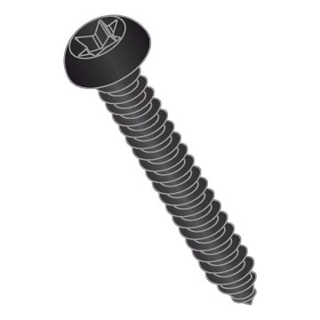 BATH DELUXE 54-045-00-02-12 - SET 50x Schrauben für Akustikpaneele T25 4,6x45 mm lackiert schwarz