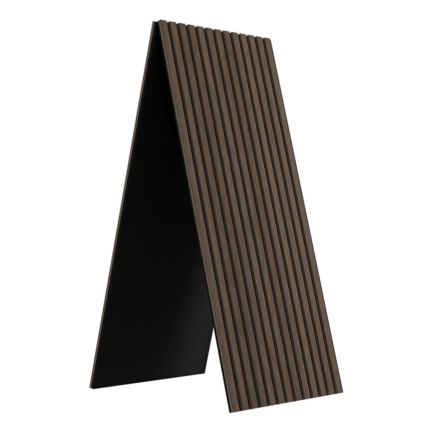BATH DELUXE 54-240-11-84-12 - Akustik-Wandpaneel VASALUND 240x52 cm Walnuss