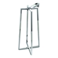 Bathco 8216 - Untergestell für Waschbecken VOLTA 76x40 cm Stahl/hochglänzender Chrom