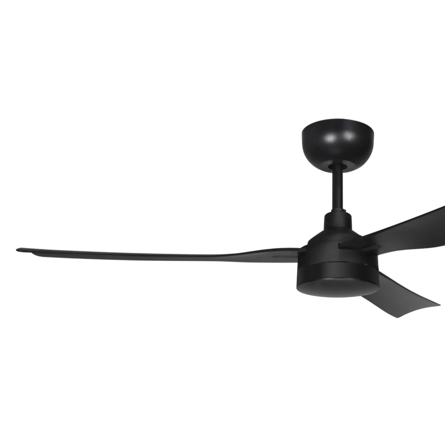 BAYSIDE 21301449 - Deckenventilator CALYPSO Ø 122 cm schwarz + Fernbedienung